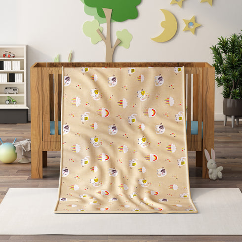 Mini Cloud Cotton Top Sheet AC Reversible Dohar for Kids